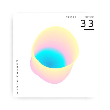 Modern renkli tasarlamak vektör şekli