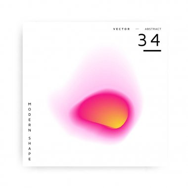 Modern renkli tasarlamak vektör şekli