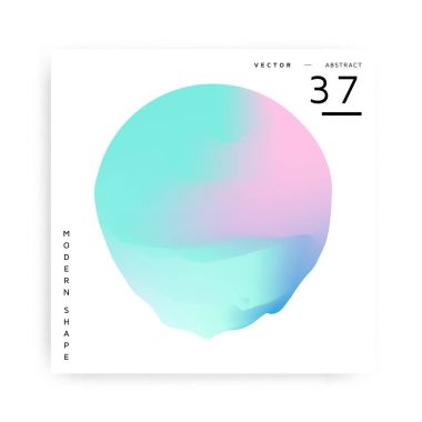 Modern renkli tasarlamak vektör şekli