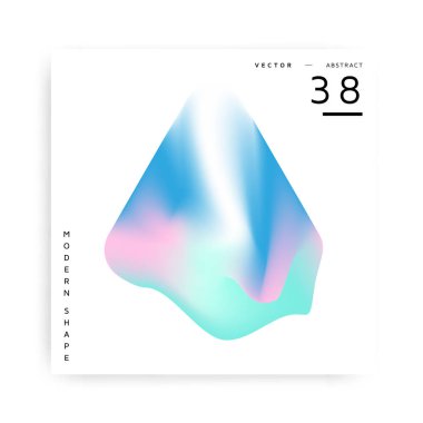 Modern renkli tasarlamak vektör şekli