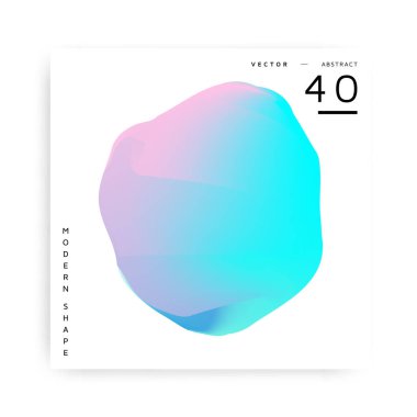 Modern renkli tasarlamak vektör şekli