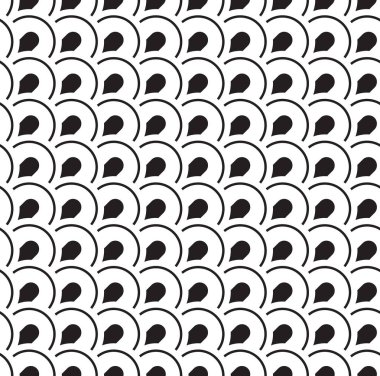 Kesintisiz geometrik desen. Vektör soyut klasik yinelenen 