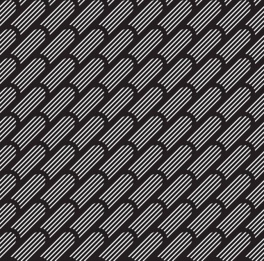 Kesintisiz geometrik desen. Vektör soyut klasik yinelenen 