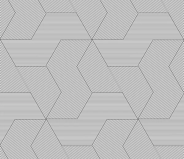 Vector abstrait répétant fond classique en noir et blanc — Image vectorielle