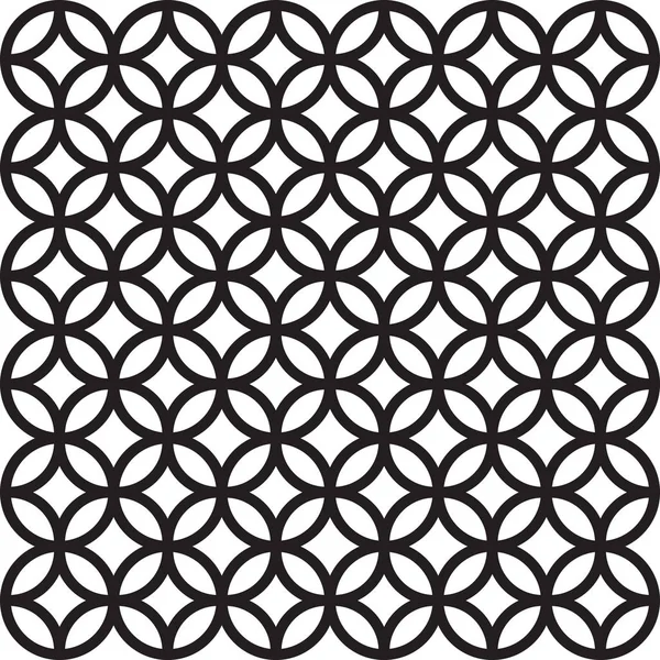 Vektor nahtlose geometrische Muster klassisches Ornament — Stockvektor