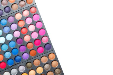 Çok renkli bir kaptırdın paletle