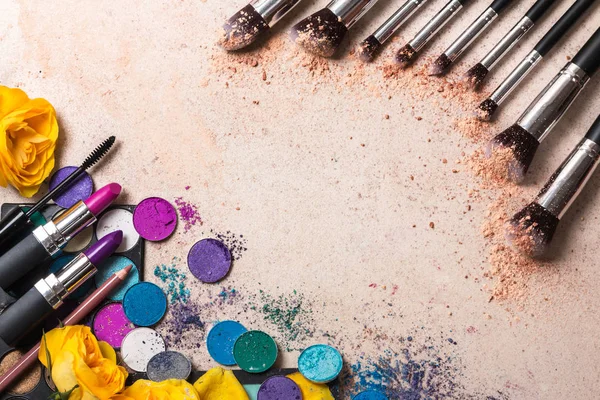 Prodotti diversi per il trucco — Foto Stock