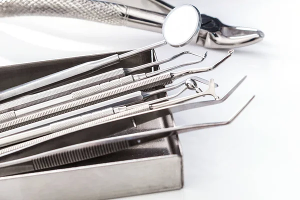 Different dental tools — Stock Photo, Image