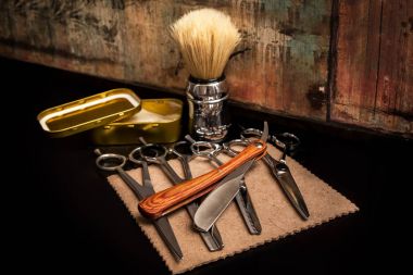 Kuaför Salonu farklı ekipman