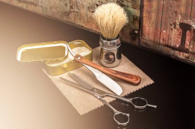 Kuaför Salonu farklı ekipman