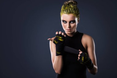 Kadın Mma savaşçı  