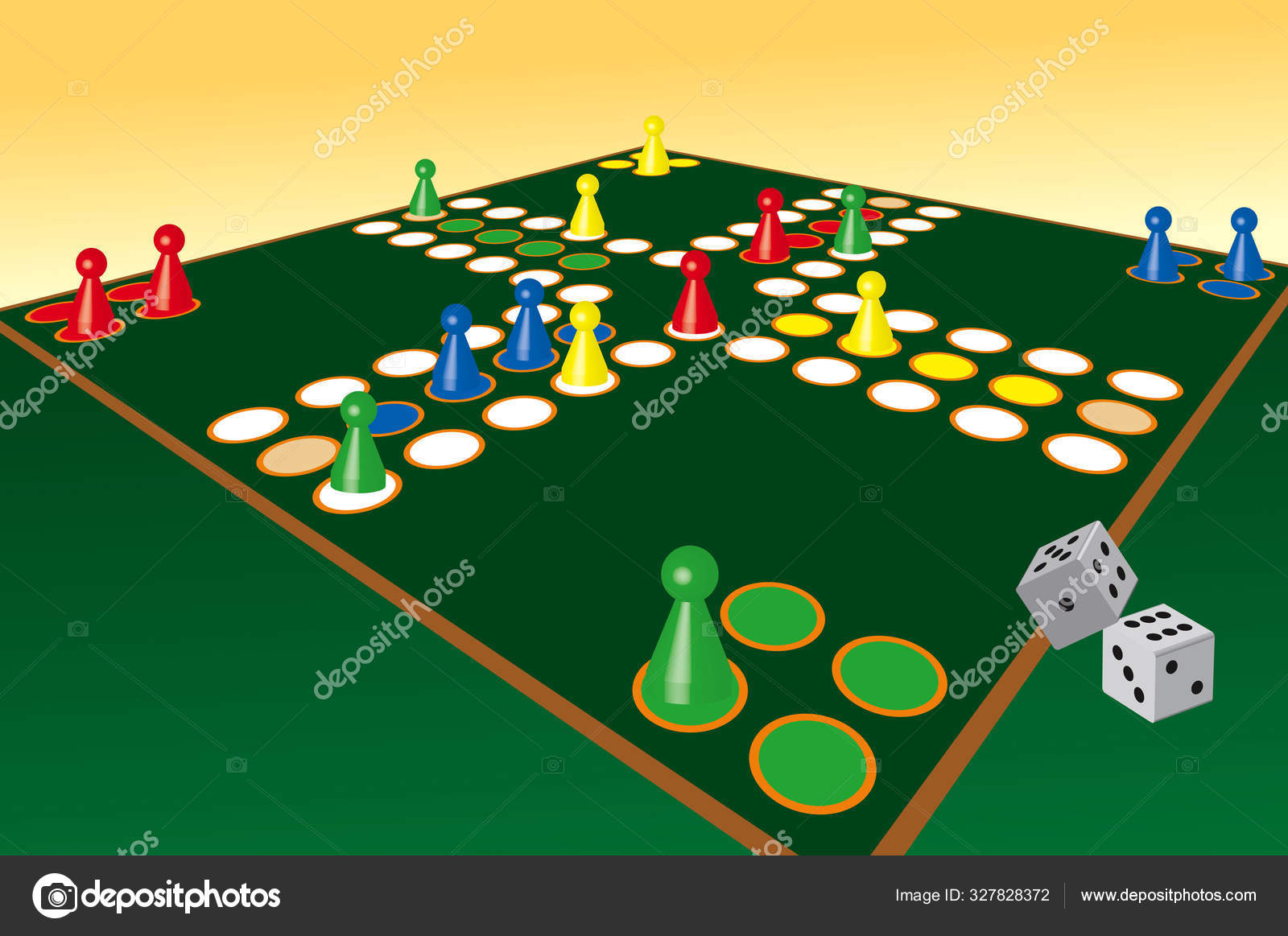 Download Ludo, Game, Game Board. Royalty-Free Vector Graphic