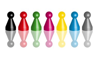 ludo masa oyunu koalisyonu rakipleri hep birlikte ortak