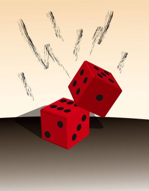 Ludo masa oyunu insanı erkek taş figürü oynar