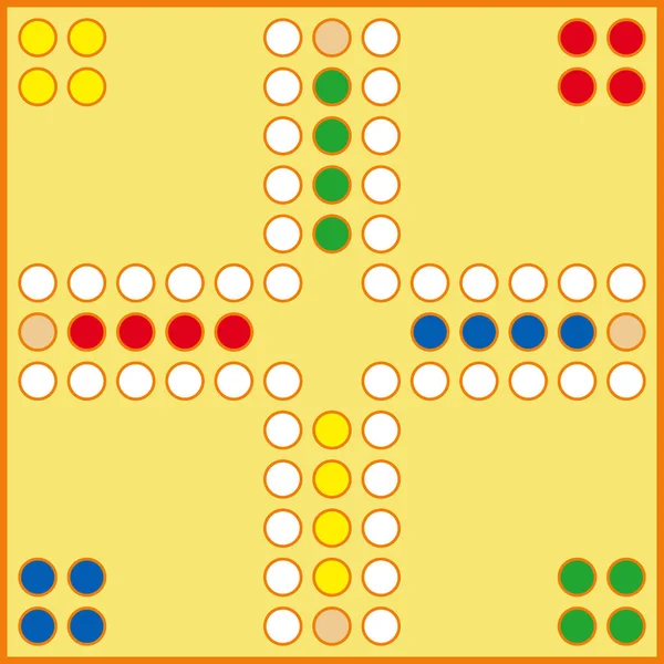 Ludo Jogo Tabuleiro Pronto Para Imprimir Famoso Design Jogo