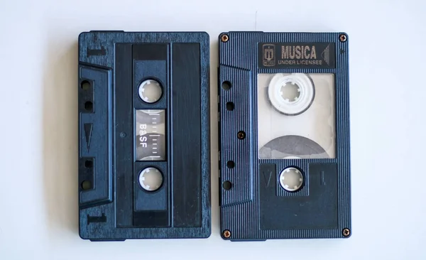 Depok Ινδονησία Δεκεμβρίου 2019 Ταινία Compact Cassette Cassette Λευκό Φόντο — Φωτογραφία Αρχείου