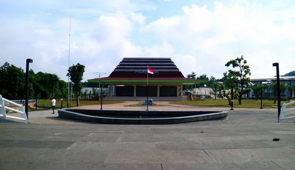 Depok Indonesia Gennaio 2020 Veduta Dell Hermitage Padepokan Alun Alun — Foto Stock