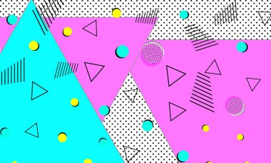 Mor Benekli Arkaplan. Cyan Soyut Şablonu. 