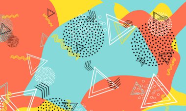 Vektör Red Illustration. Amber 90 'ların dokusu. Su. 