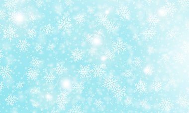 Kar arka planı düşüyor. Vektör illüstrasyonu