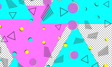 Pembe Çizgi Süslemesi. Ultramarine Şirin Kompozisyonu. 