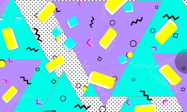 Kinder Cyan dokusu. Violet Vector Flyer. Düz 