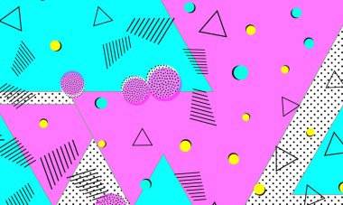 Derin Pembe Nokta Duvar Kağıdı. Bebek Mavi Geometrik 