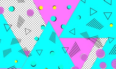 Mor Memphis dokusu. Cyan Tekstil Sanatı. Eğilim 