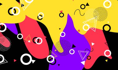 Çocuksu bir süs. Mürekkep Akıcı Flyer. Daha nazik 