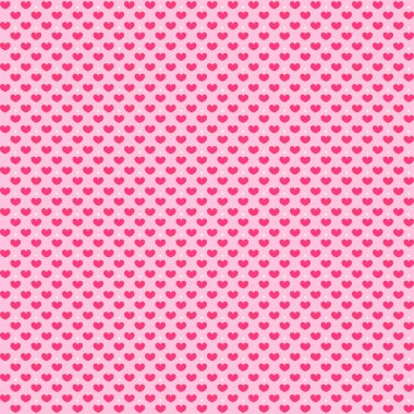 Kalp deseni. Sevgililer Günü tasarımı. Vektör.