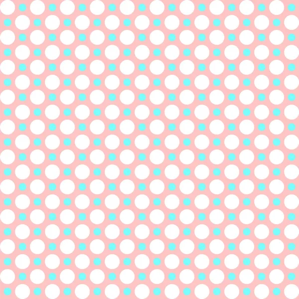 Baby pattern vector. Polka dot background. Eps10. — Stock Vector