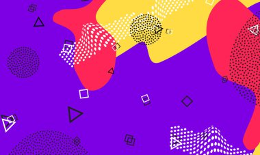 Leylak desenli baskı. Basit Kompozisyon. 