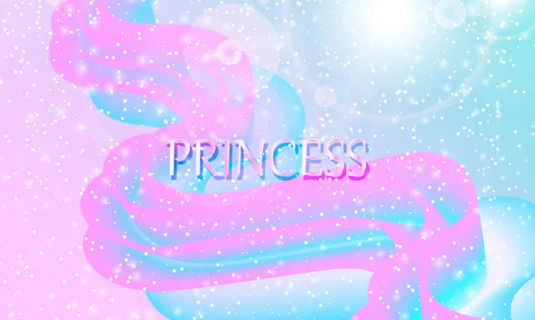 Prinsessbakgrund. Stjärnor rosa. Enhörningsmönster. — Stock vektor