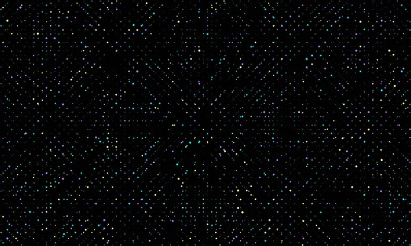 Explosion particles. Color dots. Vector. — 图库矢量图片