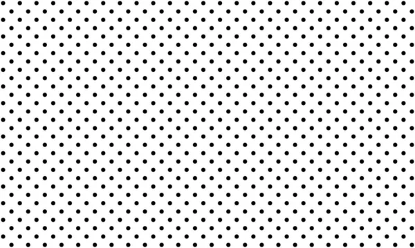 Polka dot pattern vector. Black polka dots