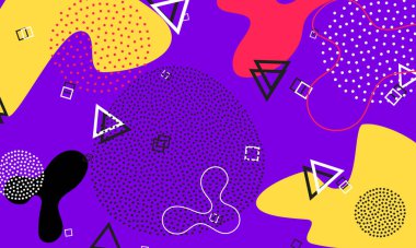 Mor Şirin Kompozisyon. Yarım tonluk fon. Kırmızı