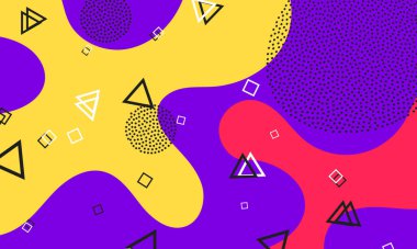 Mor Sıçrama Arkaplanı. Akış dokusu. Kırmızı