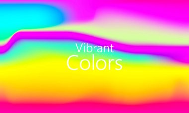 Canlı Sıvı Rengi. Sıvı Özgeçmişi. Vektör.