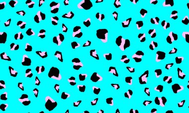 Leopar deseni. Benekli doku. Kusursuz Desen.