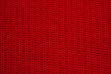 Texture of red christmas sweater