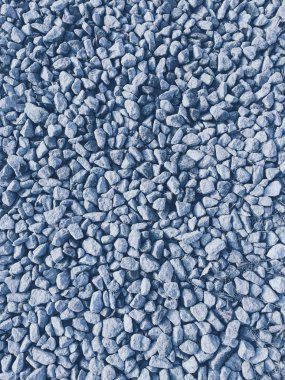 Ezilmiş taşın mavi soyut arkaplanı