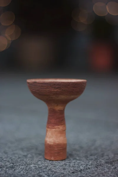 Clay Bowl Hookah Starožitný Styl — Stock fotografie