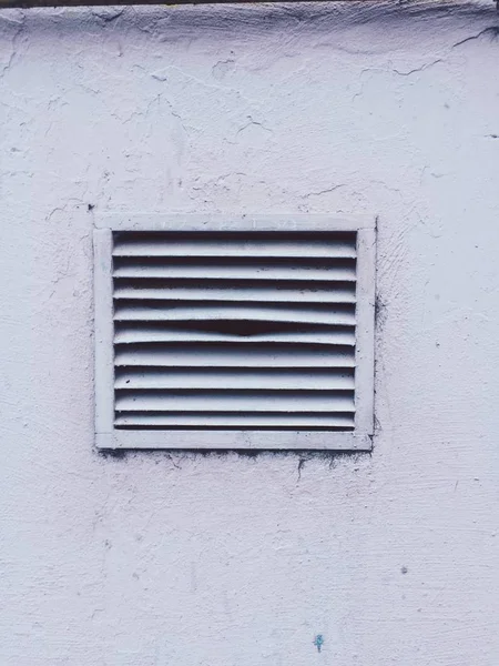 Ventilação Rua Parede Rosa — Fotografia de Stock