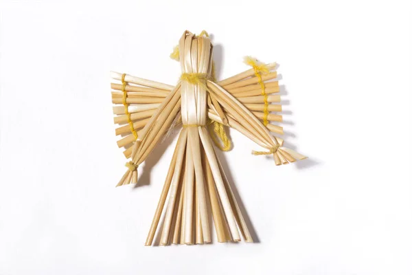 Straw christams decoration — Stock Photo, Image