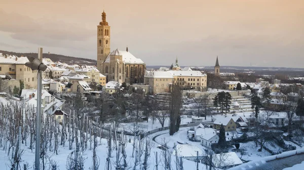 Kijk op de stad Kutna Hora, Tsjechië — Stockfoto