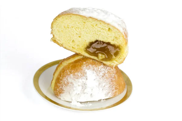 Świeże pączki, berliner — Zdjęcie stockowe