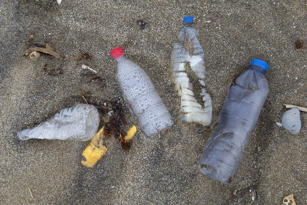 Poubelles Bord Mer Océan Pacifique Nord Taiwan Asie Images De Stock Libres De Droits