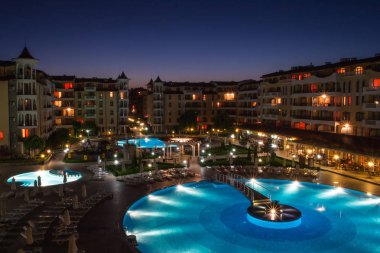 Beach otel Bulgaristan (Güneşli Plaj) gecede 2