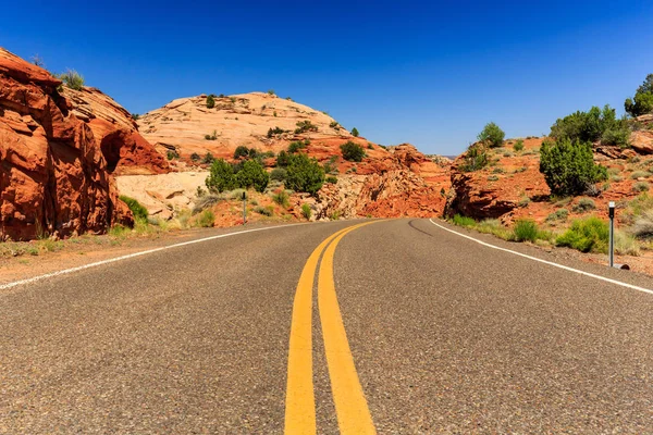 Viewpoint in de buurt van Kiva Koffeehouse, Scenic Byway 12, Escalante, Uta — Stockfoto