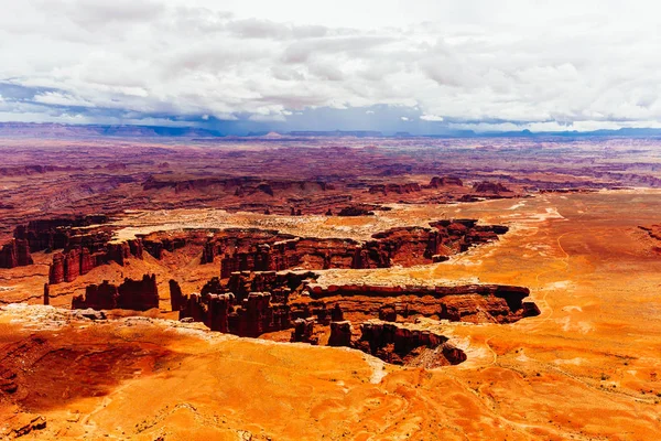 Green river přehlédnout, canyonlands národní park, utah, usa — Stock fotografie